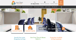 Desktop Screenshot of lenden.in
